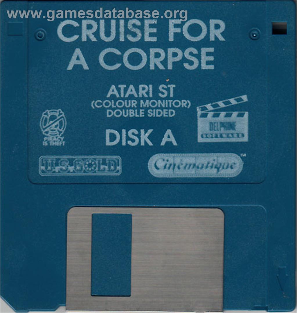 Cruise for a Corpse - Atari ST - Artwork - Disc