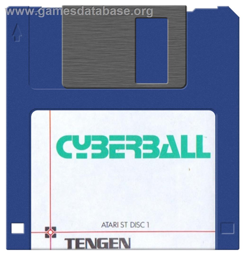 Cyberball - Atari ST - Artwork - Disc
