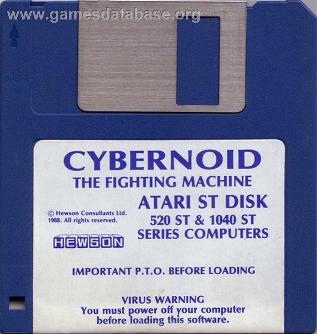 Cybernoid: The Fighting Machine - Atari ST - Artwork - Disc