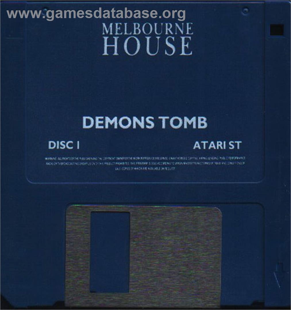 Demon's Tomb: The Awakening - Atari ST - Artwork - Disc