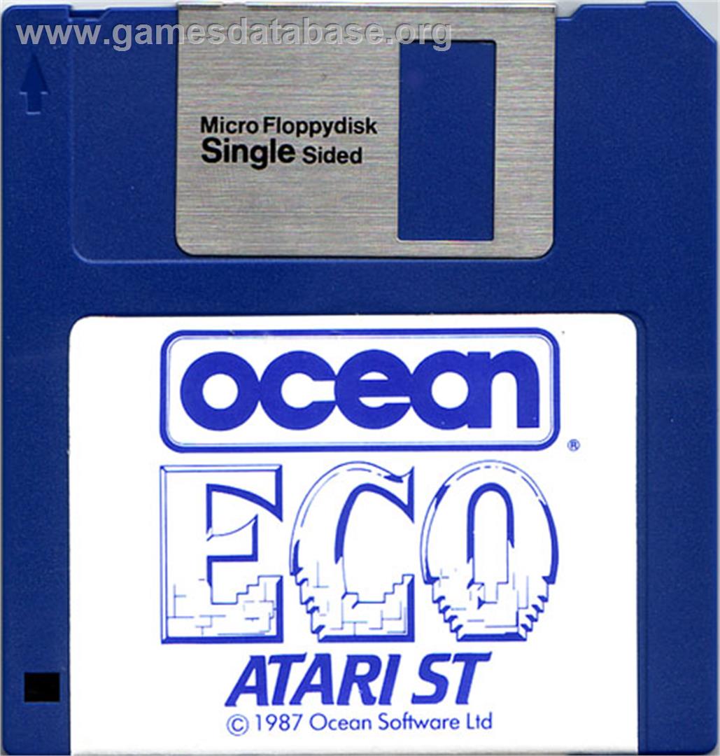 Eco - Atari ST - Artwork - Disc