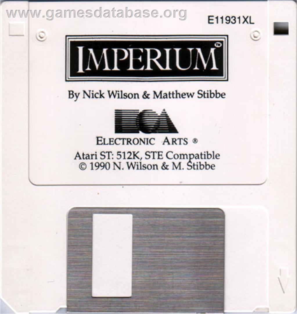 Imperium - Atari ST - Artwork - Disc