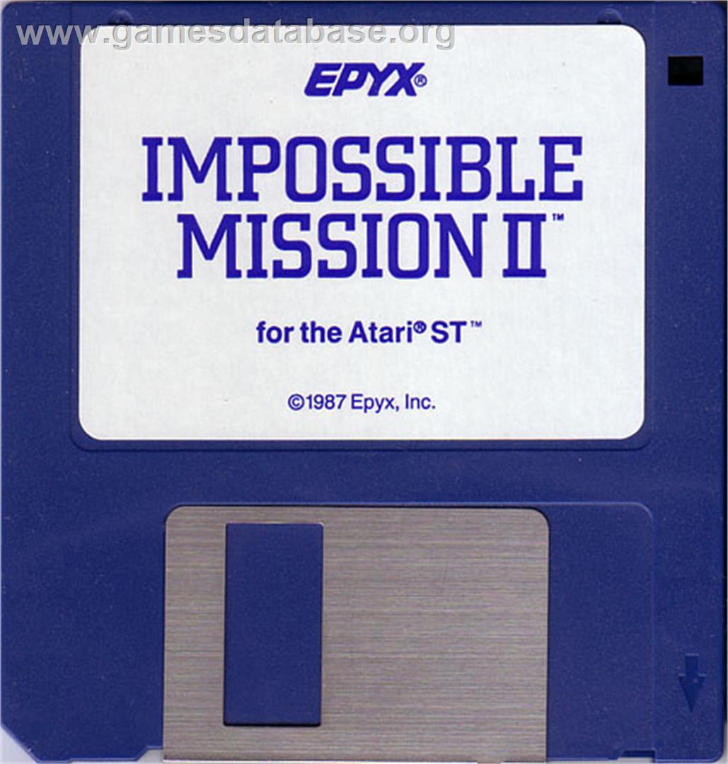 Impossible Mission 2 - Atari ST - Artwork - Disc