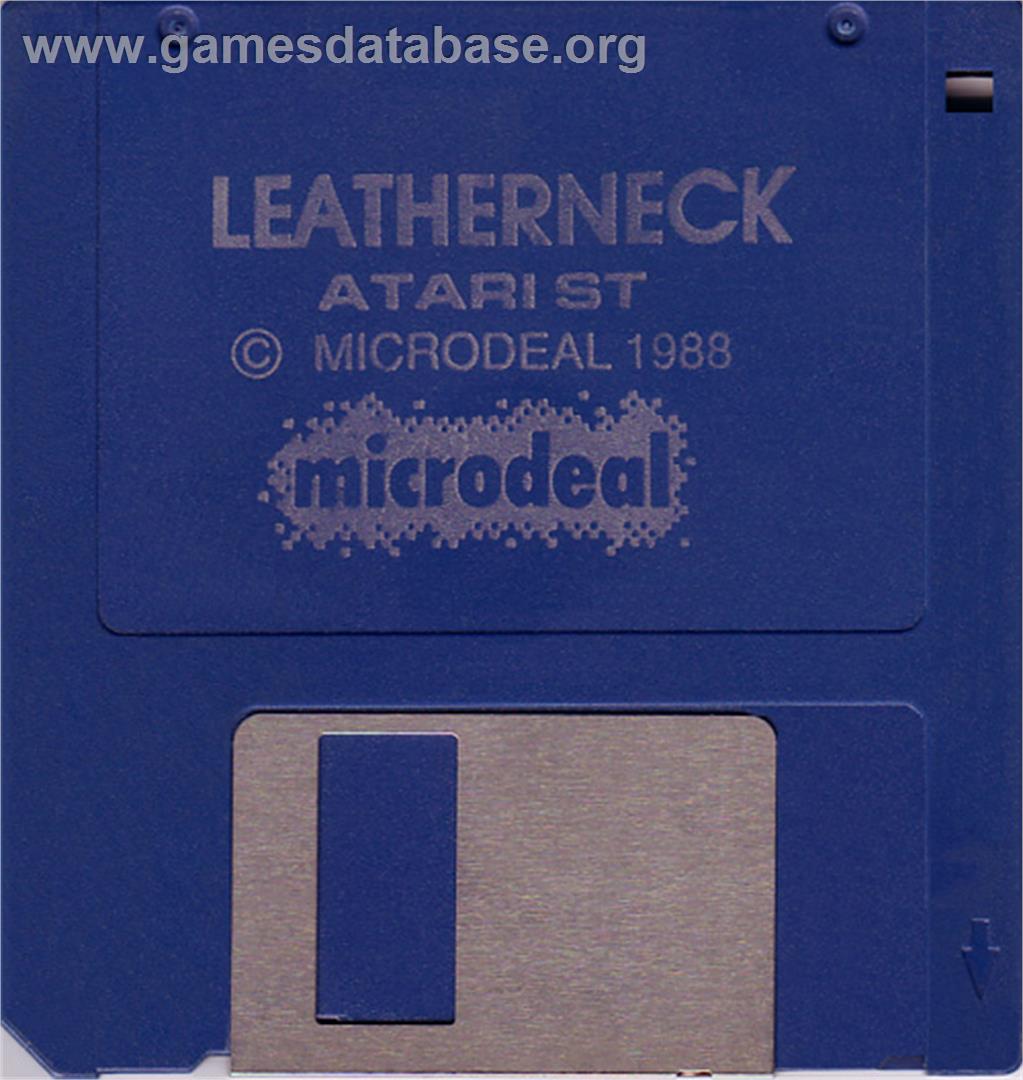 Leather Neck - Atari ST - Artwork - Disc