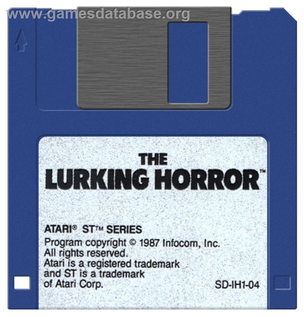 Lurking Horror - Atari ST - Artwork - Disc