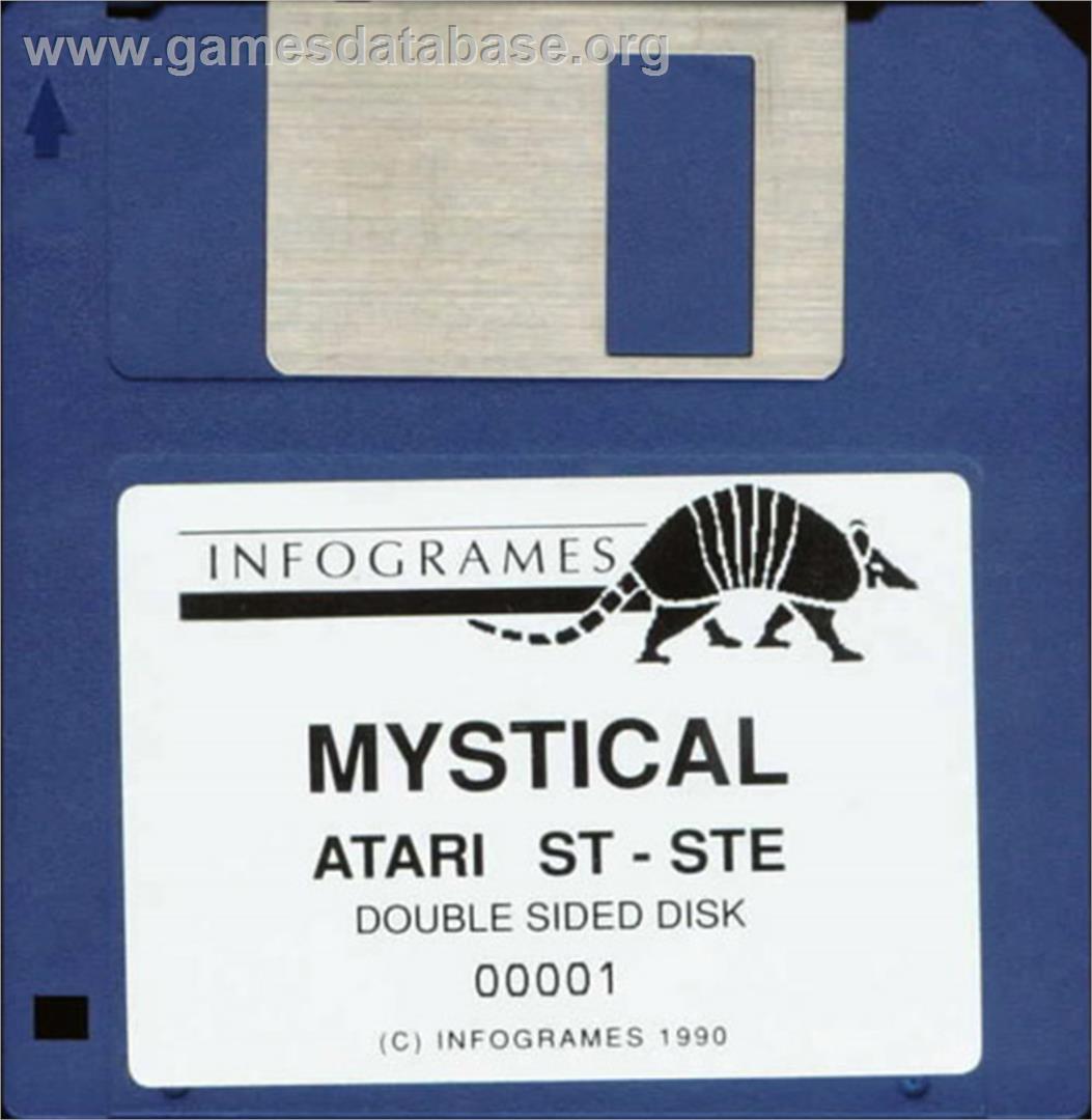 Mystical - Atari ST - Artwork - Disc