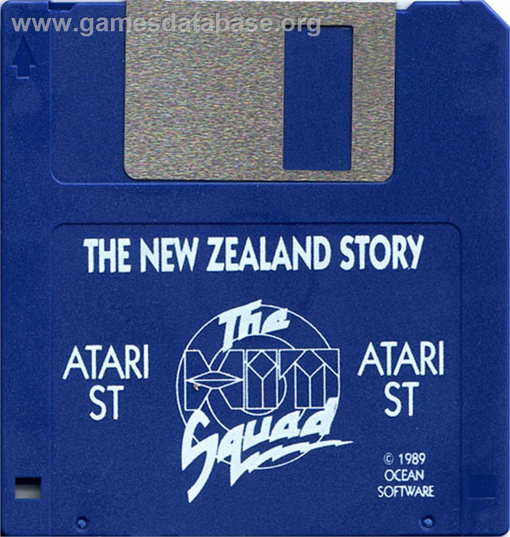 New Zealand Story - Atari ST - Artwork - Disc