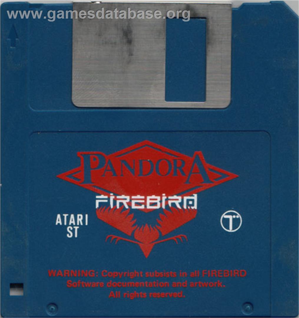 Pandora - Atari ST - Artwork - Disc