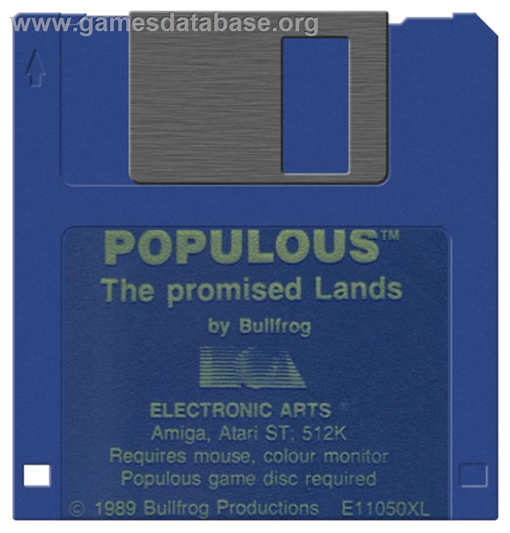 Populous: The Promised Lands - Atari ST - Artwork - Disc