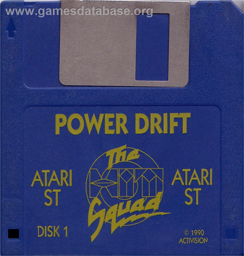 Power Drift - Atari ST - Artwork - Disc