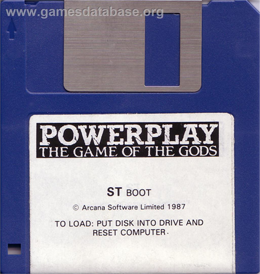 Powerplay: The Game of the Gods - Atari ST - Artwork - Disc