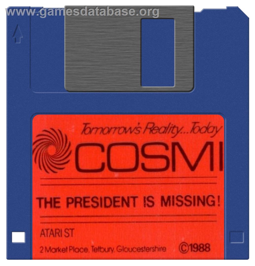 President is Missing - Atari ST - Artwork - Disc