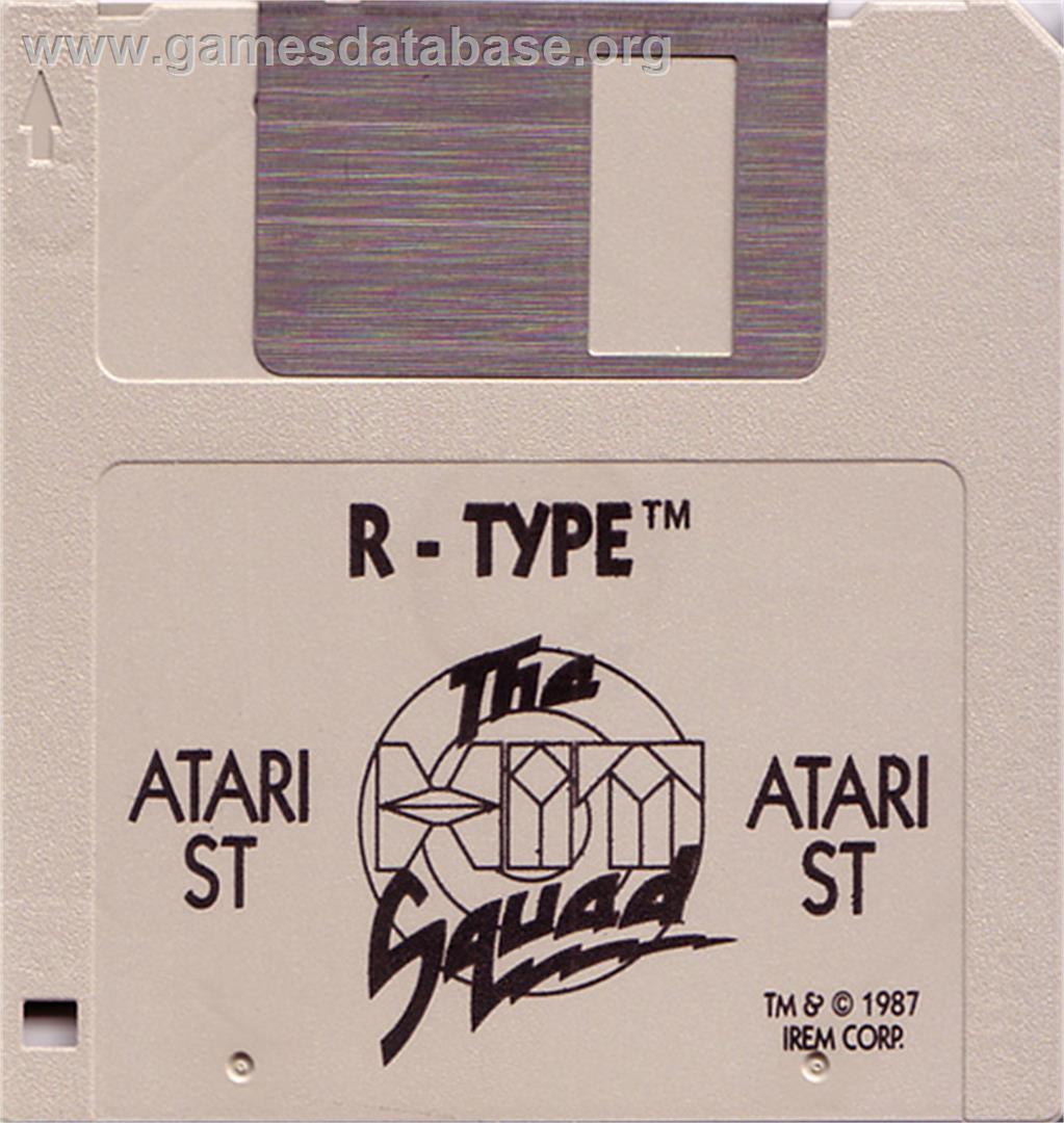 R-Type - Atari ST - Artwork - Disc