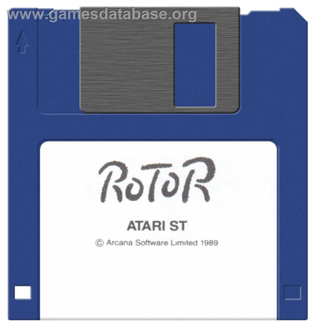 Rotor - Atari ST - Artwork - Disc