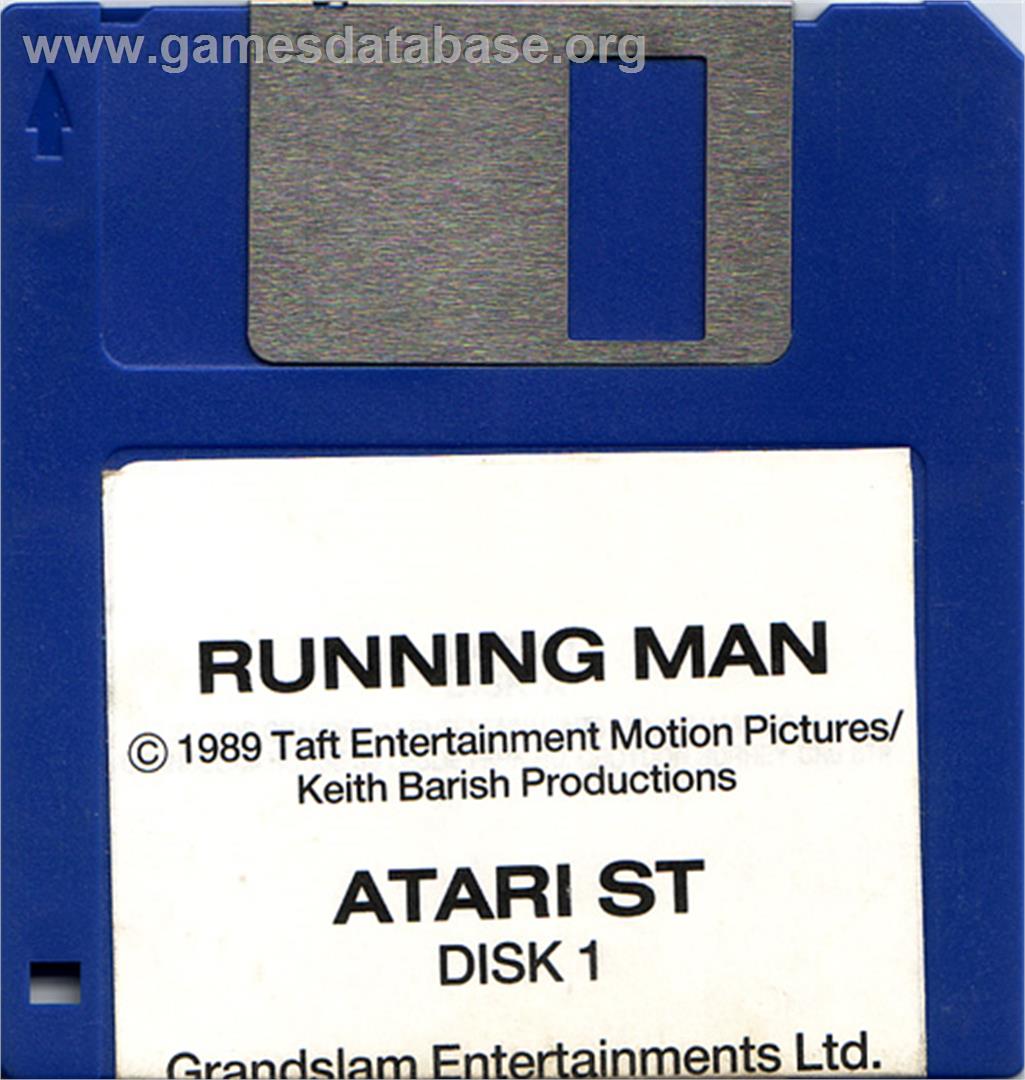 Running Man - Atari ST - Artwork - Disc