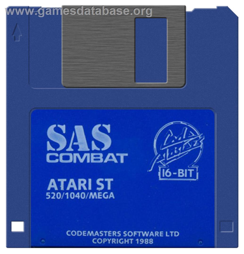 SAS Combat Simulator - Atari ST - Artwork - Disc