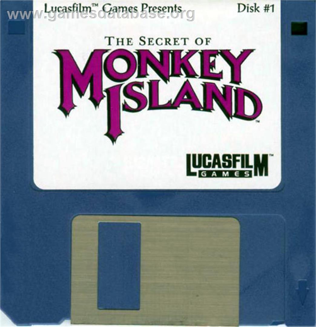 Secret of Monkey Island - Atari ST - Artwork - Disc