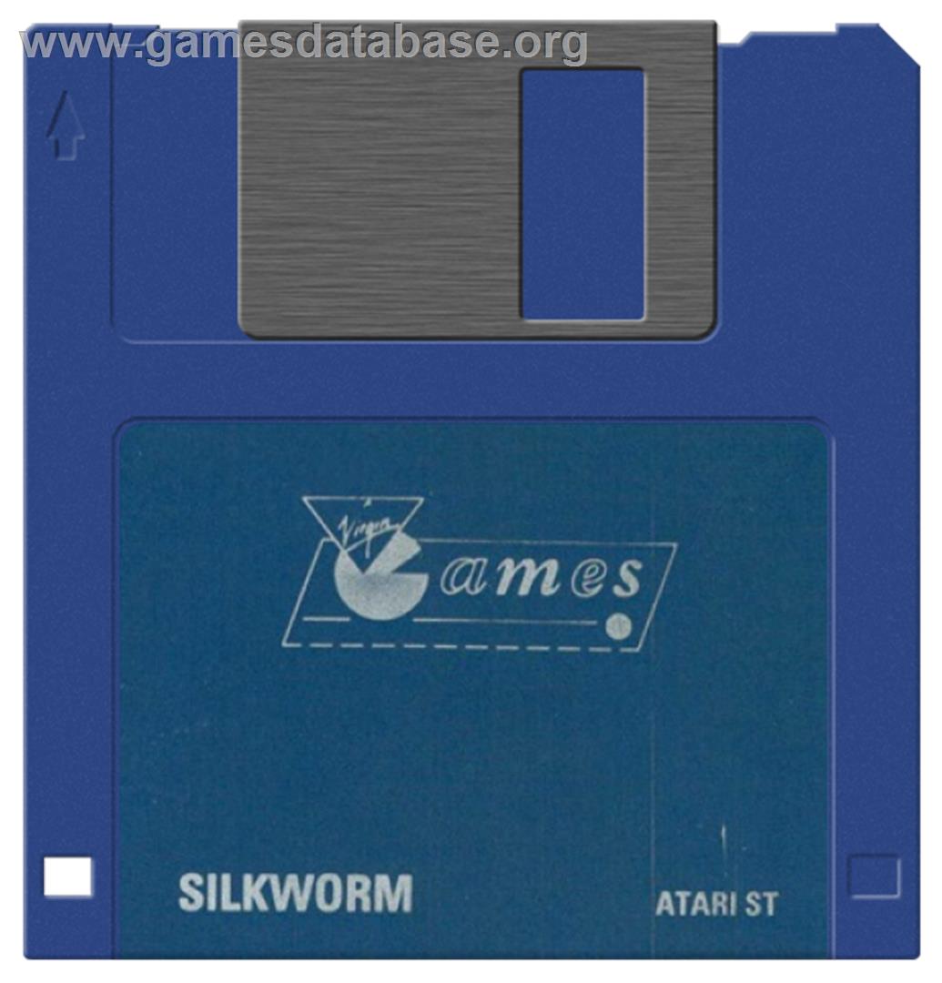 Silk Worm - Atari ST - Artwork - Disc