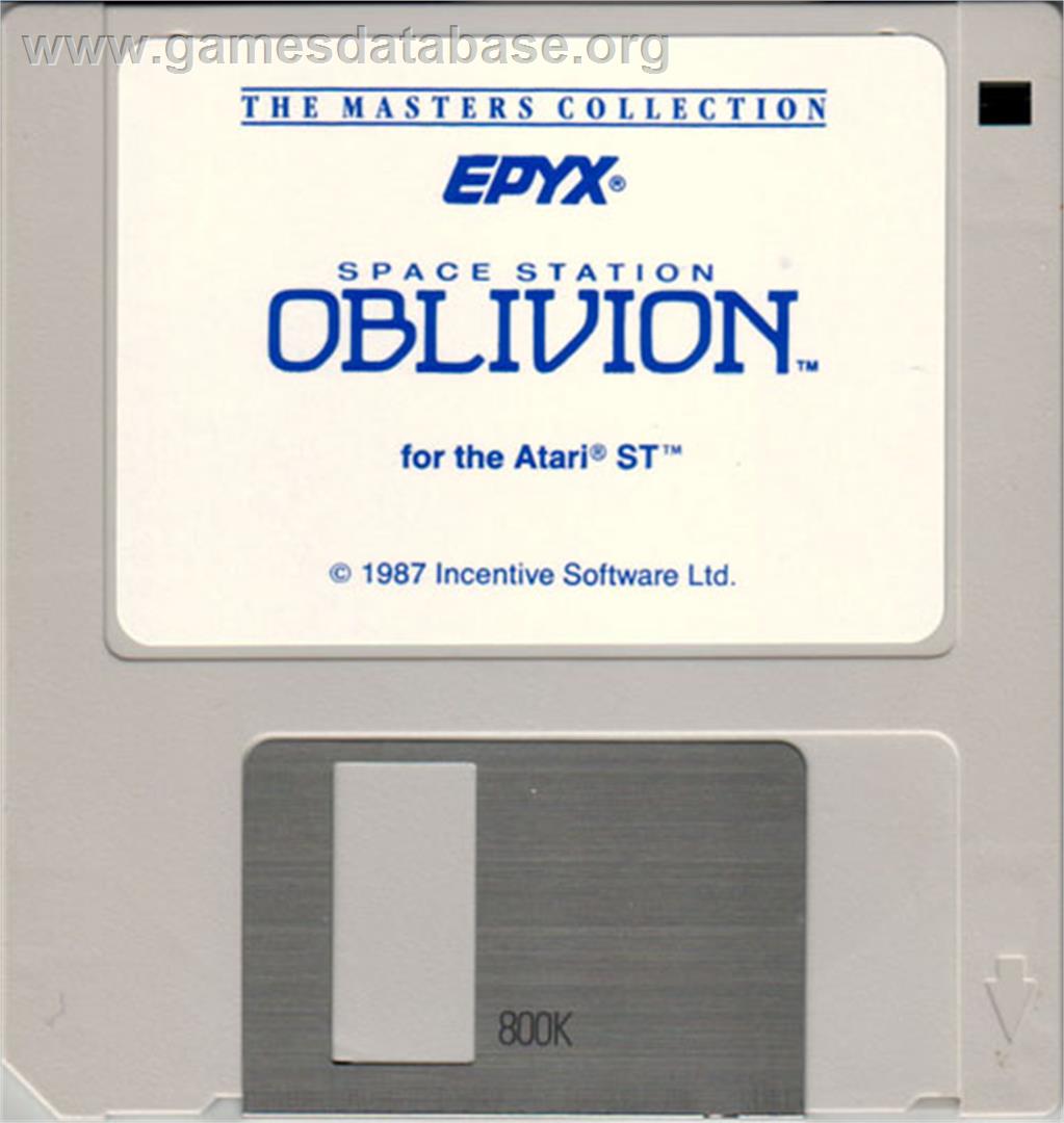 Space Station Oblivion - Atari ST - Artwork - Disc