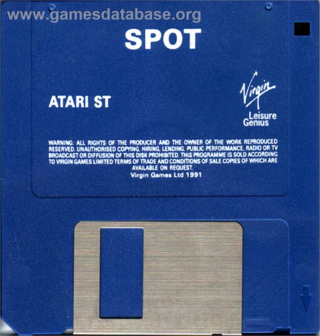 Spot - Atari ST - Artwork - Disc