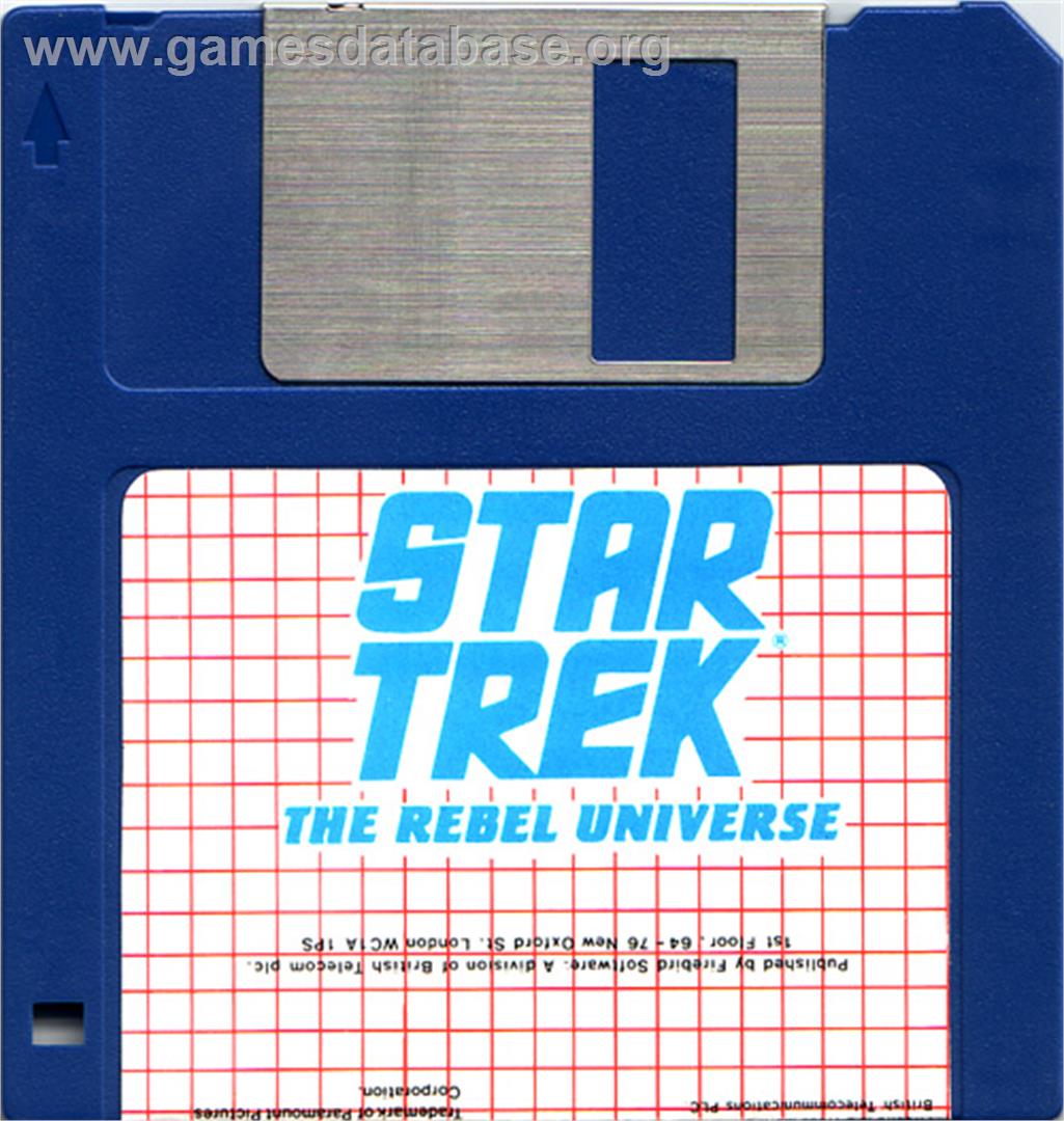 Star Trek The Rebel Universe - Atari ST - Artwork - Disc