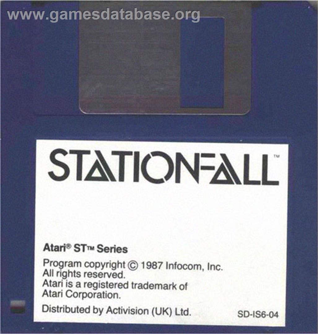 Stationfall - Atari ST - Artwork - Disc