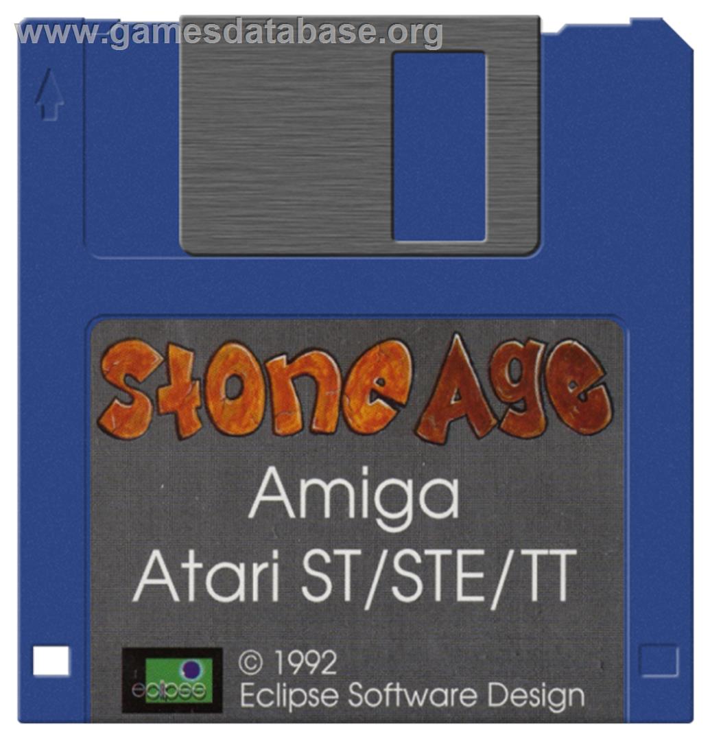 Stoneage - Atari ST - Artwork - Disc
