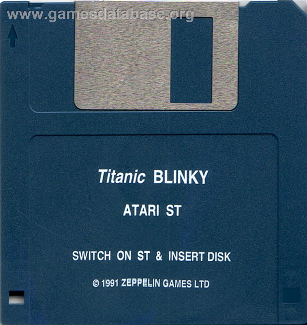 Titanic Blinky - Atari ST - Artwork - Disc