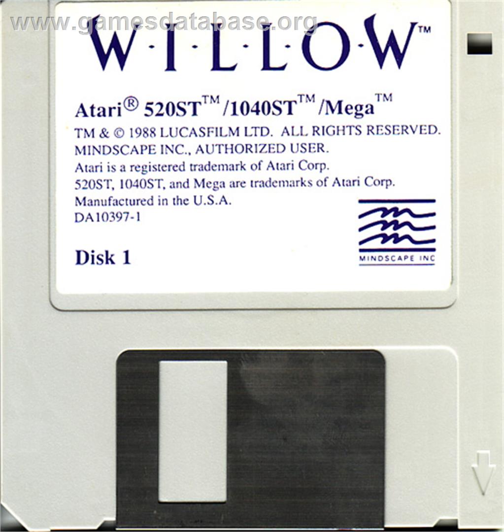 Willow - Atari ST - Artwork - Disc