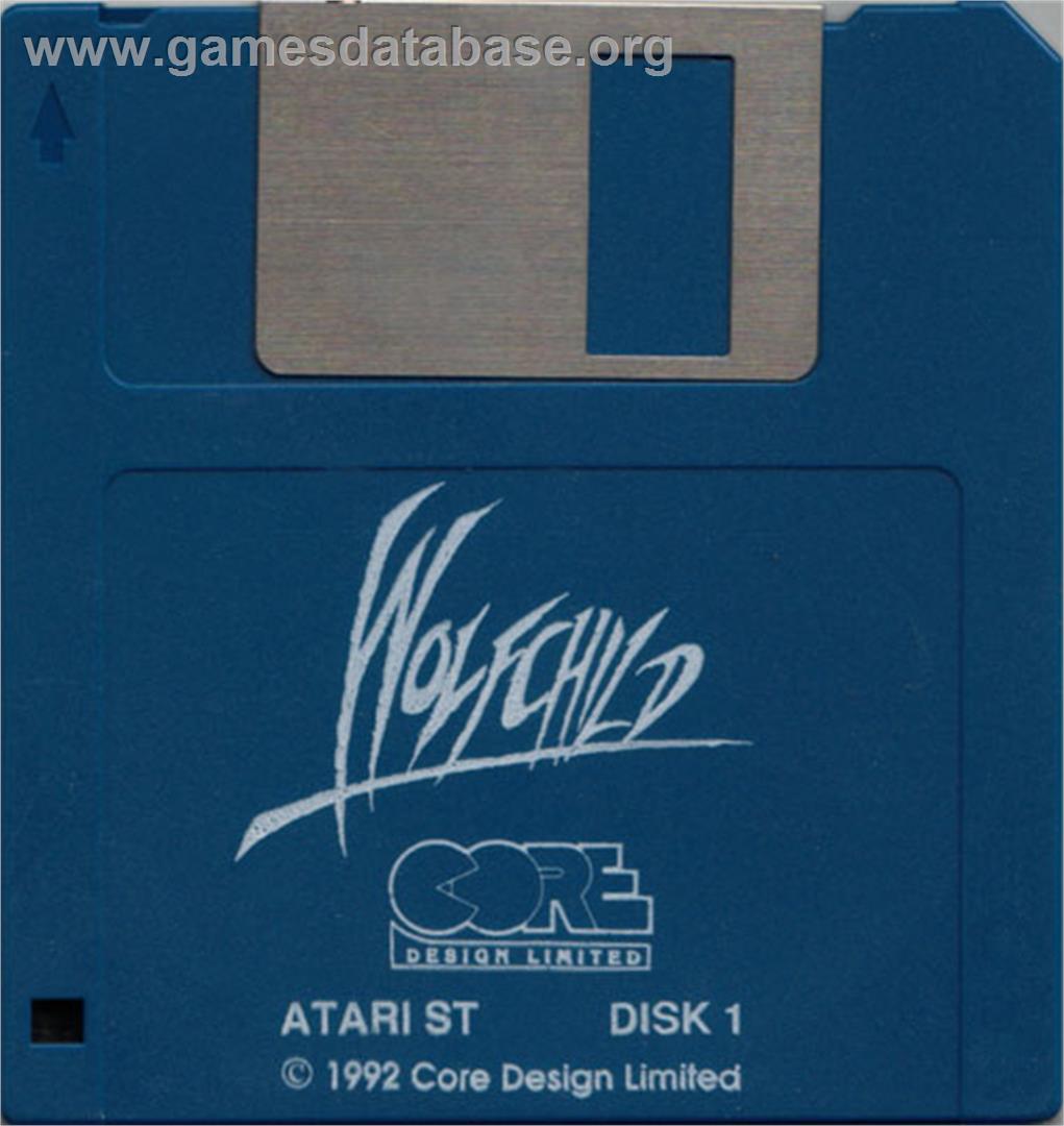 Wolfchild - Atari ST - Artwork - Disc