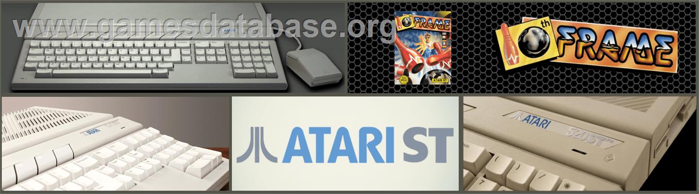 10th Frame - Atari ST - Artwork - Marquee