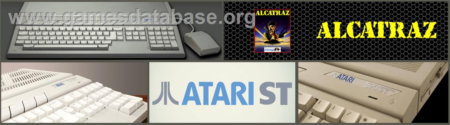 Alcatraz - Atari ST - Artwork - Marquee