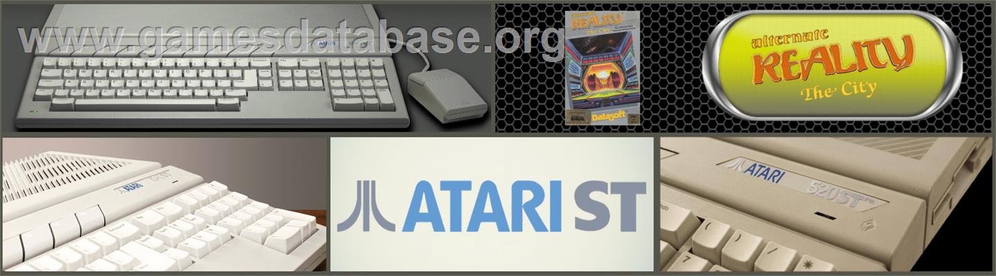 Alternate Reality: The City - Atari ST - Artwork - Marquee