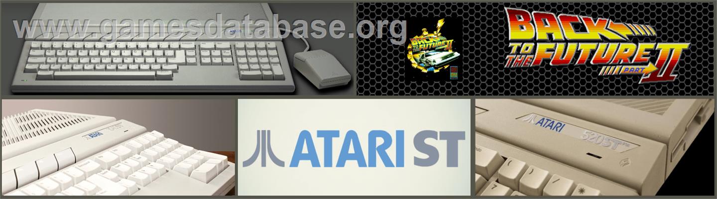 Back to the Future 2 - Atari ST - Artwork - Marquee