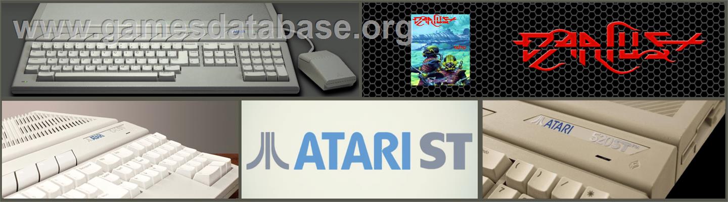 Darius Plus - Atari ST - Artwork - Marquee