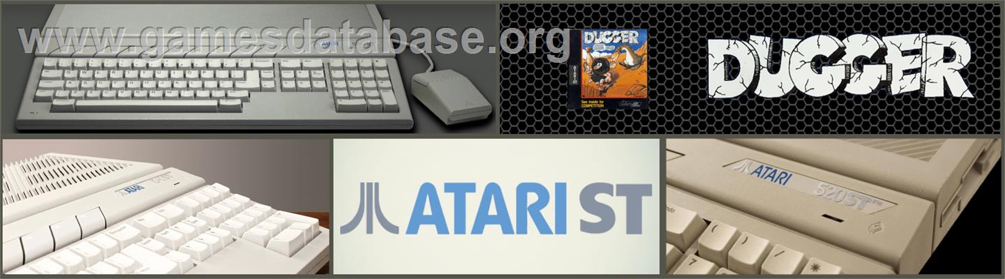 Dugger - Atari ST - Artwork - Marquee