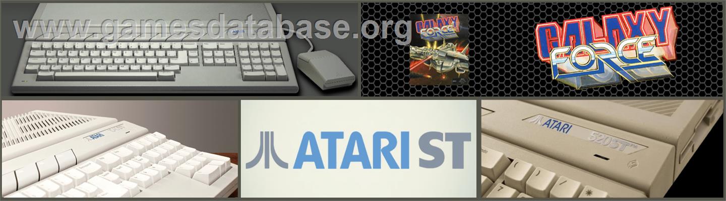 Galaxy Force 2 - Atari ST - Artwork - Marquee