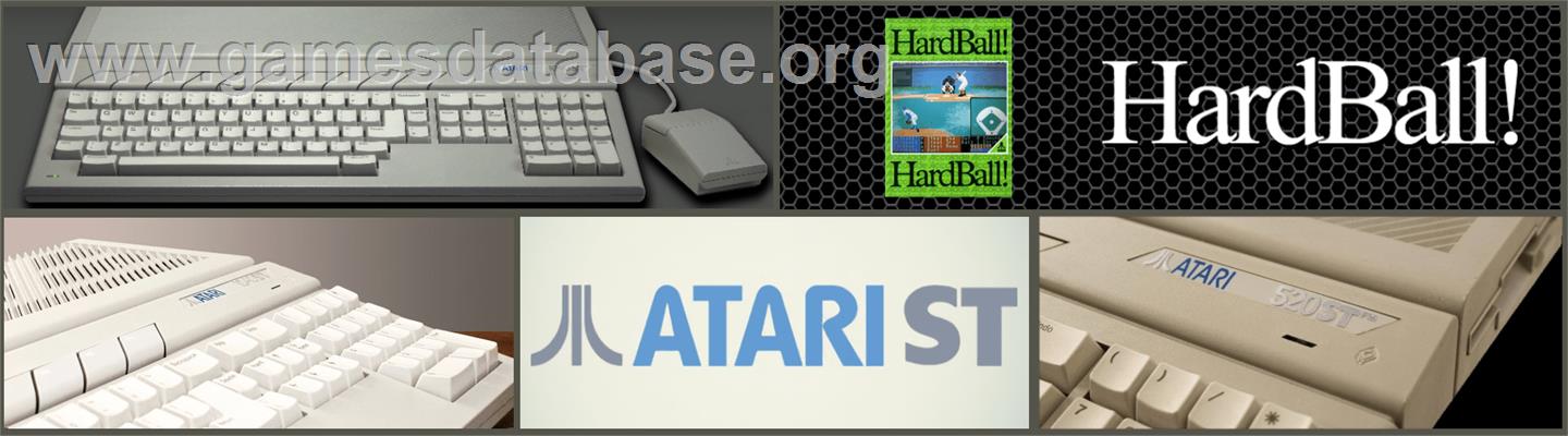HardBall - Atari ST - Artwork - Marquee
