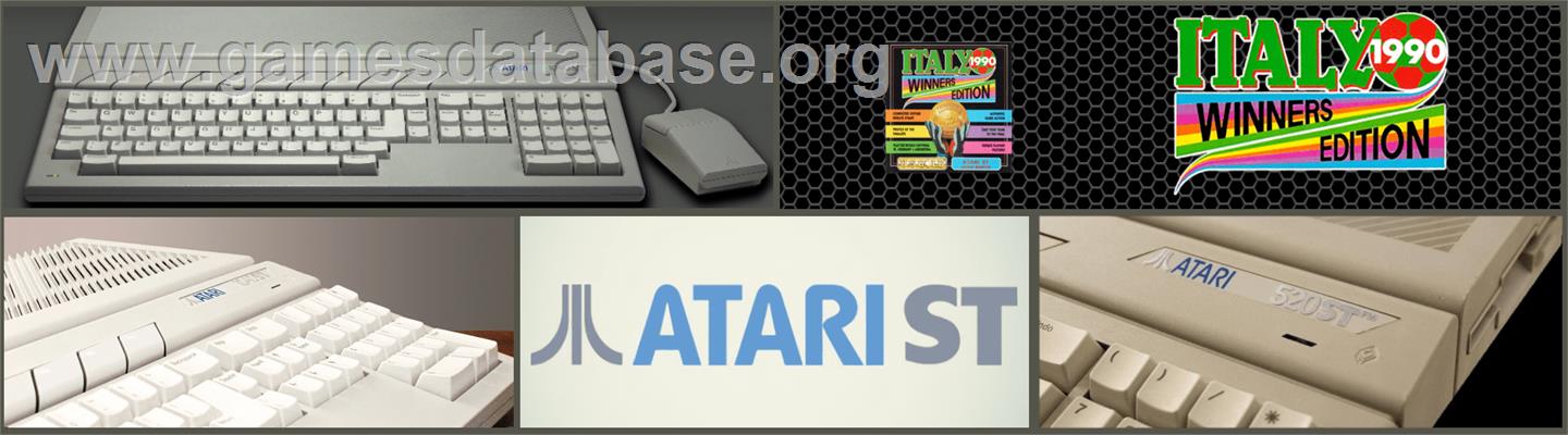 Italia 1990 - Atari ST - Artwork - Marquee