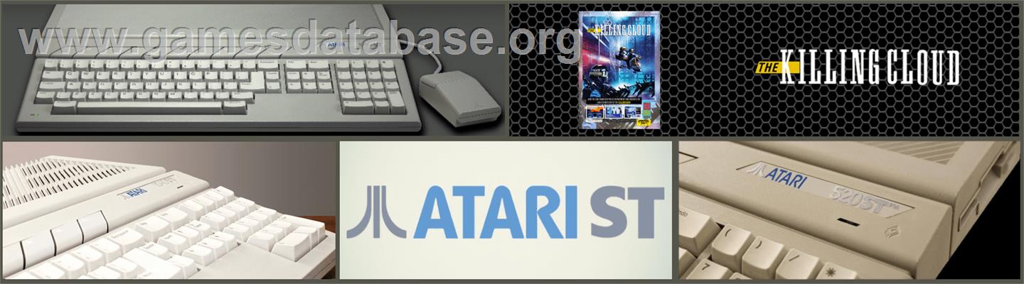 Killing Cloud - Atari ST - Artwork - Marquee