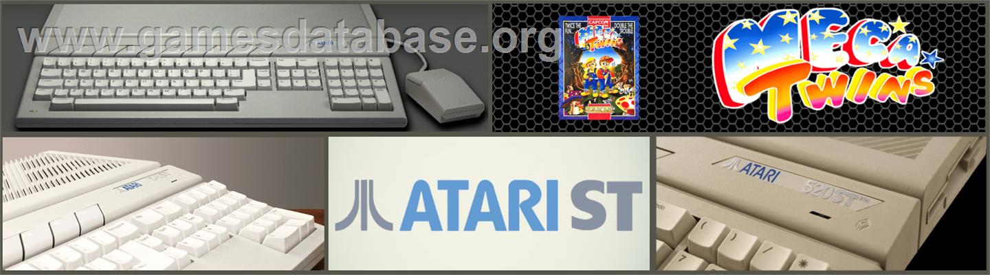 Mega Twins - Atari ST - Artwork - Marquee