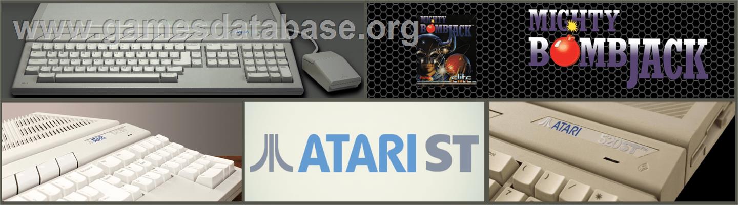 Mighty Bombjack - Atari ST - Artwork - Marquee
