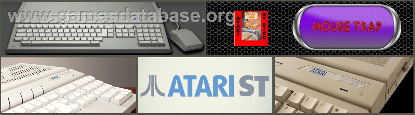 Mouse Trap - Atari ST - Artwork - Marquee