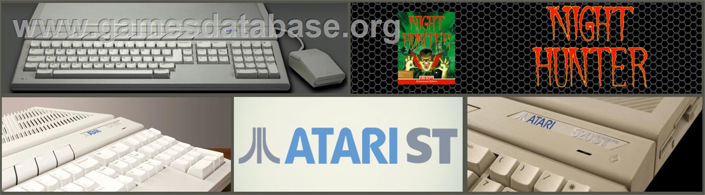 Night Hunter - Atari ST - Artwork - Marquee