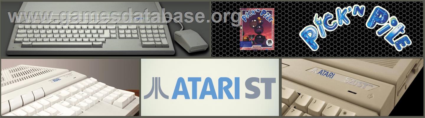 Pick 'n' Pile - Atari ST - Artwork - Marquee