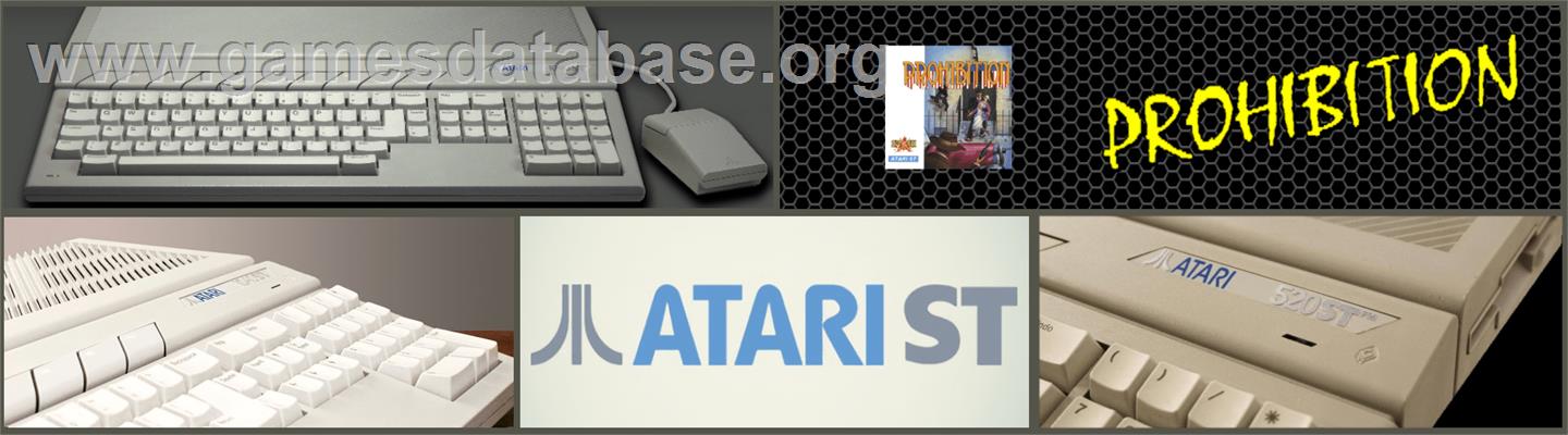 Prohibition - Atari ST - Artwork - Marquee