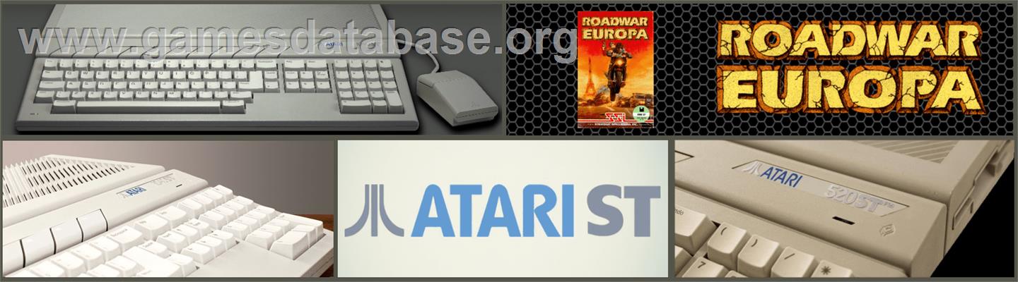 Roadwar Europa - Atari ST - Artwork - Marquee