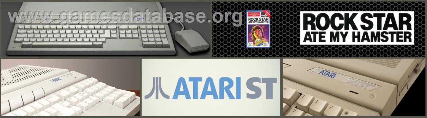 Rock Star Ate my Hamster - Atari ST - Artwork - Marquee