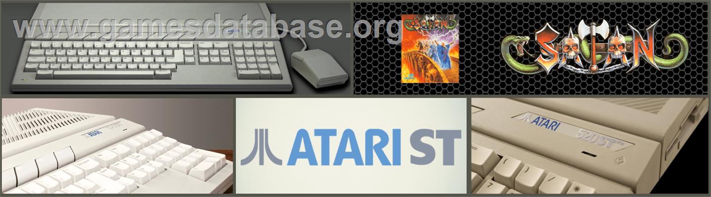 Satan - Atari ST - Artwork - Marquee