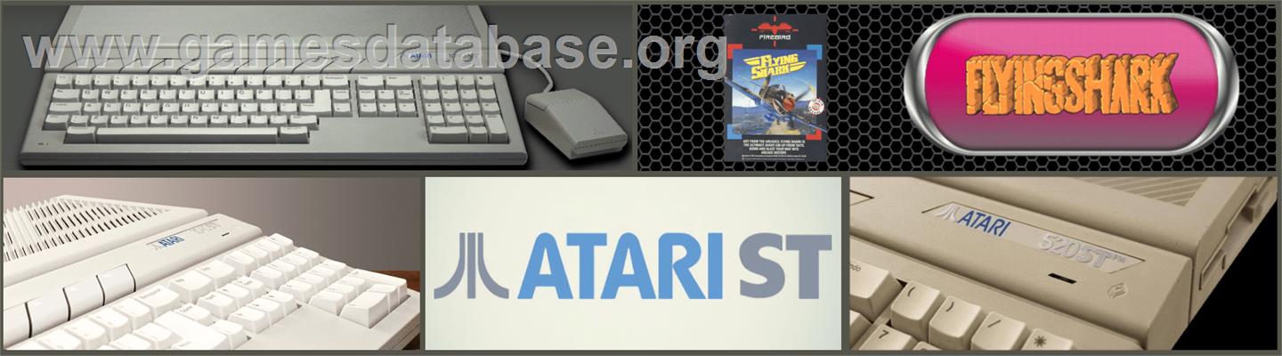 Sky Shark - Atari ST - Artwork - Marquee